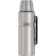 Thermos SK2020STTRI4 Stainless King Vacuum-Insulation Beverage Bottle, 2L, Silver