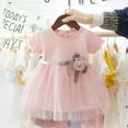 thumbnail image 6 of Gyratedream Newborn Baby Girls Princess Dresses Flower Kid Tutu Wedding Party Gown Dress, 6 of 8
