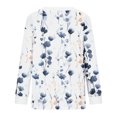 thumbnail image 4 of Cárdigan informal para mujer, cárdigan con botones y estampado navideño, chaqueta de moda, blusa para mujer, 4 of 5