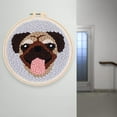 thumbnail image 2 of yuksok Punch Needle DIY Needlework Animal Dog Embroidery for Adult Kid Starter B B, 2 of 9