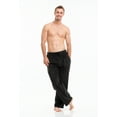 thumbnail image 4 of Brooklyn-Jax Men's Microfleece Pajama in 3XL-size and colors Black, GREY, 4 of 7