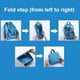 thumbnail image 5 of Mochila Plegable y Portátil de Nailon para Hombre y Mujer | Mochila Ligera E Impermeable para Viajes Escolares y Senderismo con Gran Capacidad y Múltiples Compartimentos | Logotipo Personalizado Disp, 5 of 6