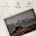 thumbnail image 6 of Elephant Stock John Moutlon Barn Wall Art - Horizontal Canvas Wall Art - Living Room Wall Decor - Architecture Canvas - Brown And Gray Decor By Ken Smith - 30" x 20", 6 of 8