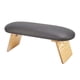 thumbnail image 4 of Cojín reposabrazos plegable antideslizante con base de madera, portátil para manicura. Negro, 4 of 9