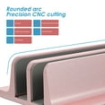 thumbnail image 2 of OULII Back to School Desk Laptop Bracket Laptop Stand Pink Aluminum Alloy for Multiple Devices 1Set, 2 of 4