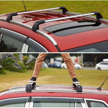 Upgraded Lockable Roof Rack Cross Bars For 2015-2024 Volvo XC90 – EEVERGLOW Aluminum