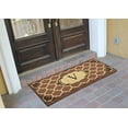 thumbnail image 4 of A1HC First Impression Gayle Ogee Extra Thick, Double Doormat, Large Size Monogrammed Doormat - 24" x 57", 4 of 7
