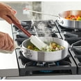 thumbnail image 2 of Soro Essentials– 3 qt. Heavy Weight Aluminum Sauté Pan 4mm Thickness- Deep Frying Pan Chef Cooking Pan Frying Pan Skillet for Home and Restaurant Cookware, 2 of 5