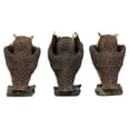 thumbnail image 2 of Ebros See Hear Speak No Evil Forest Owls Figurine Set Wisdom Of The Woods Decor, 2 of 4