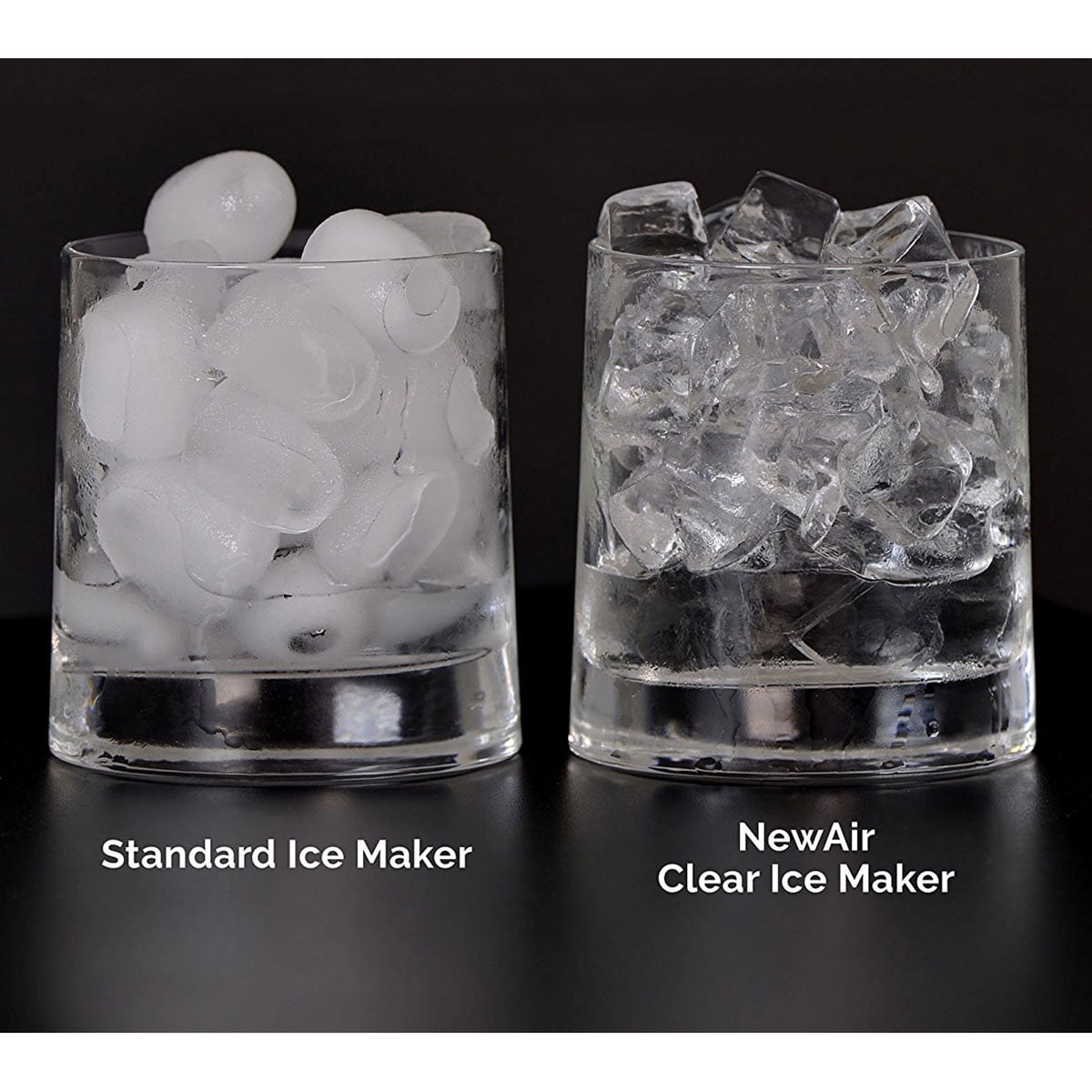 Newair Clear Ice Maker  40 lbs, Countertop & Portable