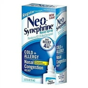 Neo-Synephrine Nasal Spray, Regular Strength Formula, 0.5 Fl Oz (Pack of 2)