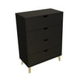 thumbnail image 2 of 30" Black Four Drawer Standard Chest, 2 of 4
