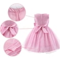 thumbnail image 4 of Girls Dress Kids Mesh Flower Dress Children's Lace Ball Gown Party Dress Tulle Prom, 4 of 5