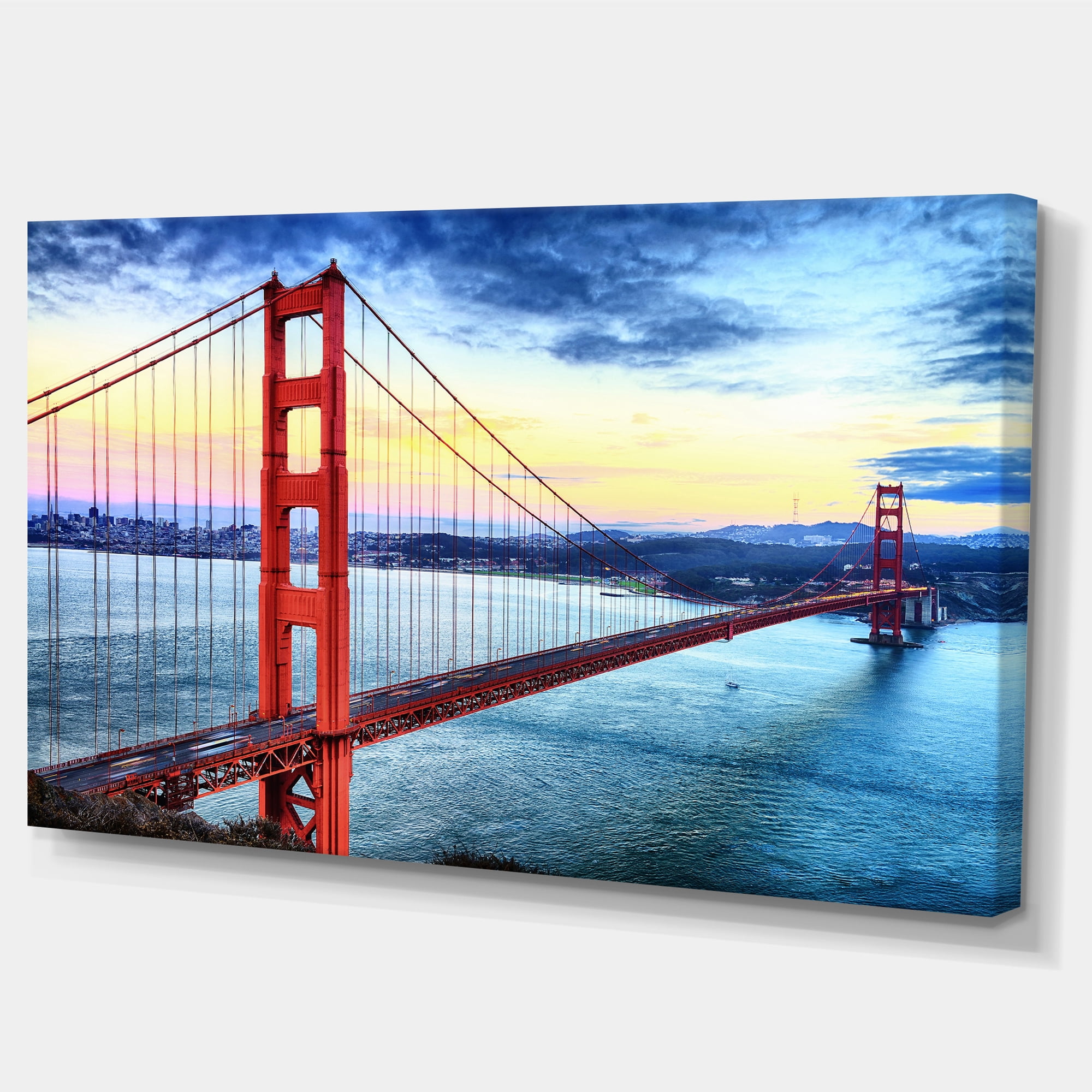 Design Art Golden Gate Bridge in San Francisco