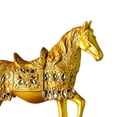 thumbnail image 2 of Estatua decorativa dorado, escultura de Animal para , decoración  pararse Gloria Caballo estatuilla escultura, 2 of 8