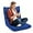 Blue, variant on Sptwo Floor Chair, Folding Gaming Chair with Back Support, 14 Adjustable Positions, Alloy Steel Frame, Lazy Sofa Lounge for Playing Reading Meditating Room Recliner for Adults, Kids (Blue)