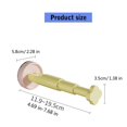 thumbnail image 3 of Suction Cup Hangers for Clothes Storage Relocatable Wall Hook Organizers Smooth Surfaces Mounting Yellow powder suctio, 3 of 4