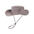thumbnail image 2 of QSAWXQZ Men's Wide Brim Outdoor Hat Foldable Chin Strap Embroidered Sun Protection Bucket Hat Free Size, 2 of 5