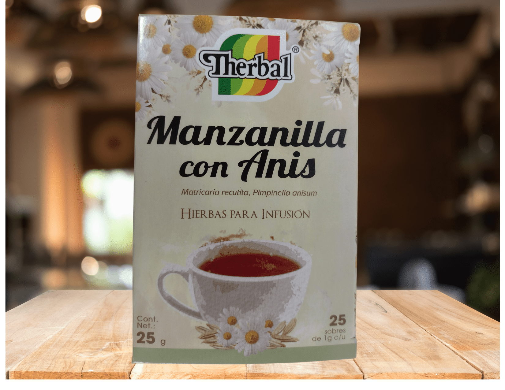 Therbal Chamomile Anise Tea, 25 Tea Bags