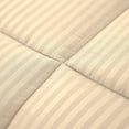 thumbnail image 6 of D.N.G. BEDDINGS 800 Thread Count 1 Piece Comforter, 100% Egyptian Cotton Cover, Damask Stripe, Twin/Twin XL Size, Ivory Color, 6 of 6