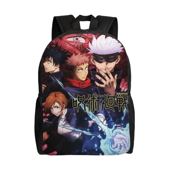 Ju-jutsu Gojo Kai-sen Backpacks Travel Laptop Backpack Lightweight Bookbags Casual Daypack