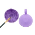 thumbnail image 5 of Unique Bargains Hand-held Makeup Brush Cleaner 1 Pc Purple, 5 of 6