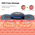 thumbnail image 4 of EMS Neck Massager Rechargeable Cervical Massage Sticker Patch 8 Modes 19 Gears Pulsed Therapy Instrument Tens Muscle Stimulator Pain Relief ..., 4 of 5