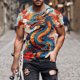 thumbnail image 5 of Camisetas de Manga Larga para Hombres Imprimir Cuello Redondo Camiseta de Sudadera Casual, Camiseta Unisex de Poliéster para Uso Al Aire Libre, Diario Y Primavera Verano, 5 of 5