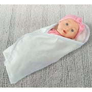 My Sweet Love Newborn Baby Doll Play Set, Rose Pink Outfit, 14-inch Doll, 8 Pieces Included