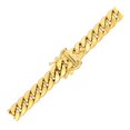 thumbnail image 3 of 6.9mm 14k Yellow Gold Semi Solid Miami Cuban Chain Size 26 inches, 3 of 4
