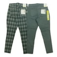 thumbnail image 2 of Nine West Women's Yoga Stretch Heidi Pull On Skinny Pant, Full Length (Black English Houndstooth, 6), 2 of 3