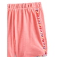 thumbnail image 3 of Wonder Nation Girls Pom Pom Top and Shorts Outfit Set, 2-Piece, Sizes 4-10, 3 of 3