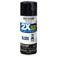 thumbnail image 3 of 6 Pack, Black, Rust-Oleum American Accents 2X Ultra Cover Gloss Spray Paint- 12 oz, 3 of 12