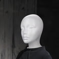 thumbnail image 4 of JJKBVCLO Tête de Perruque en Mousse Plastique Perruque Mannequin Présentoir Chapeaux et Perruque, 4 of 6