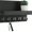 Black, variant on Black Key Holder For Wall, Decorative Key And Mail Holder With Shelf Has Large Hooks For Bags, Coats, Umbrella – Paulownia Wood Key Hanger With Mounting Hardware (9.8"W X 7.7"H X 4.2"D)