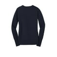 thumbnail image 6 of Port Authority Ladies V Neck Sweater-M (Navy), 6 of 6