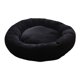 thumbnail image 2 of Cama para gatos con forma de dona, cómoda, lavable, suave, para otoño e invierno, para mascotas, nido para cachorros, gatitos y caniches de Pomerania. negro S, 2 of 8