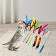 thumbnail image 6 of Gazechimp Cat Teaser Toy Chase for Small Medium Large Cats Pet Supplies Indoor Interactive, 6 of 8