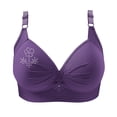 thumbnail image 4 of Ohufall Summer 2025! for Womens Plus Size Bra, Women's Large Size Adjustable Push-Up Breathable Full Cup Bra Without Wires, 36B/C-50B/C, 4 of 6