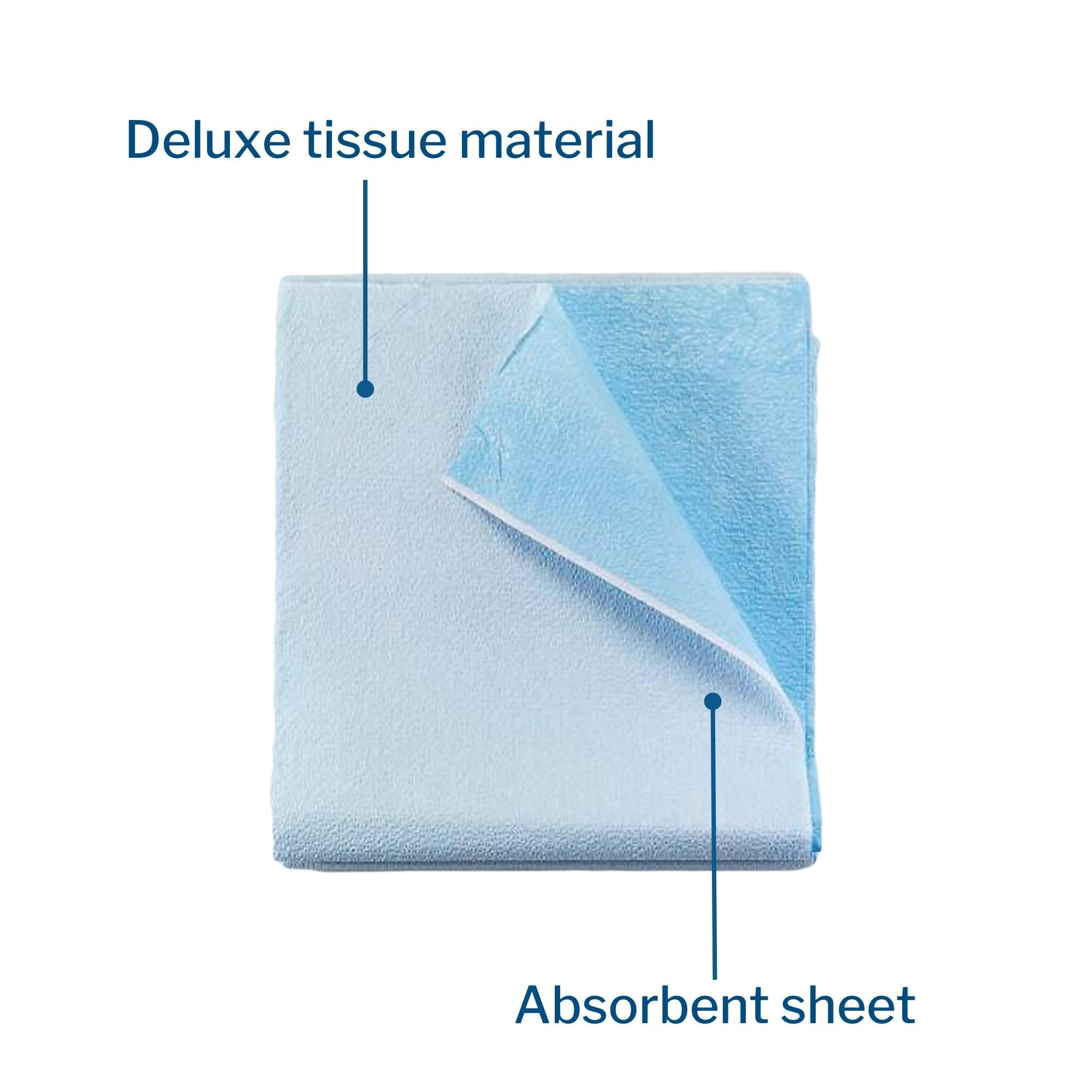 McKesson General Purpose Drapes, Exam Sheets, Premium 3-Ply - 40 in x 90 in, 50 Ct