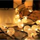 thumbnail image 2 of Luces de cadena Led decoración de boda de hadas 5-102m luces de guirnalda de bombillas Vintage claras blancas cálidas, 2 of 3