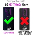 thumbnail image 2 of PLUHKN-Phone Case for LG G7 ThinQ Cover Hybrid Shockproof Proof Full Body Protective Heavy Duty Cell Accessories LGG7 One G 7 Plus LG7 Fit LG7ThinQ 7G Thin Q G7+ G7thinq LGG7thinq Women Men Grey, 2 of 4