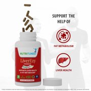 Liver Support Supplement–Supports Detox, Cleansing & Fat Metabolism – with Bergacyn FF (Bergamot & Artichoke) – 30 LiverEzy Vegan Capsules