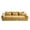 Yellow, variant on 101.5" Modular Sectional Sofa,Chenille Cloud Sofa Couch Convertible Folding Sofa Bed for Living Room,Bedroom,Apartment,Orange
