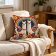 thumbnail image 1 of Cute Quadruped Patterns Cushion Cover Soft Throw Pillowcase Removable And Washable Pillowcase For Sofa And Chair Ideal Choice For Summer Sofa And Bedroom Decor, 1 of 6