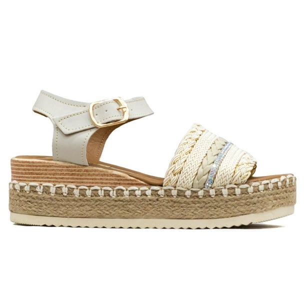 Sandalia Para Mujer Lady Anacleta Ch8009 beige 24.5