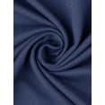 thumbnail image 5 of INSPIRE CHIC Women's Capri Pajamas Short Sleeve Button Down Tops with Pants 2 Piece Sleepwear Lounge Set with Pockets M Blue, 5 of 6