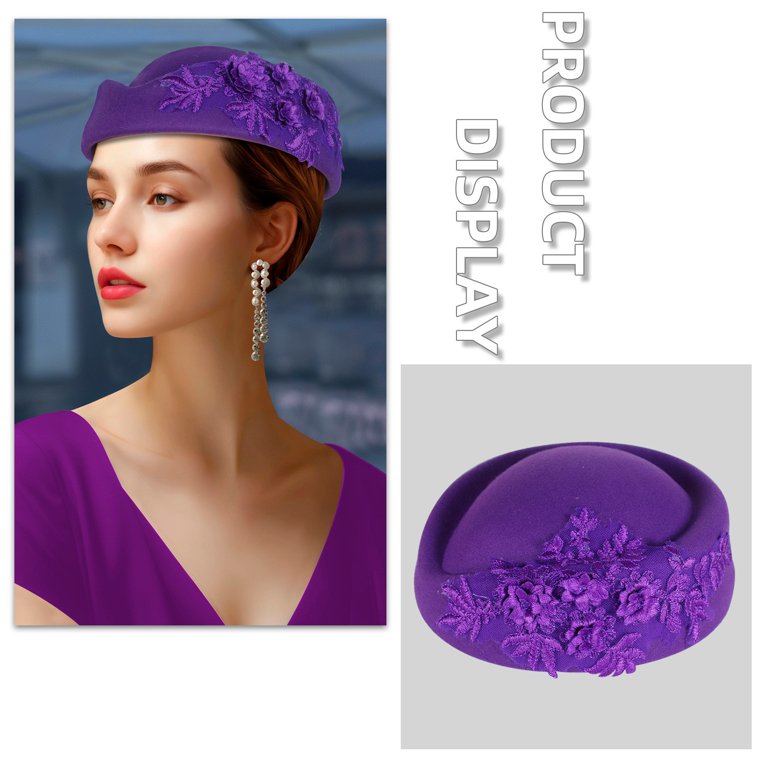 Vintage Felt Berets (2) s-l400.jpg main image 4