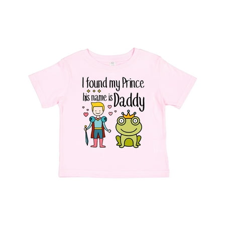 

Inktastic I Found My Prince Daddy Gift Toddler Boy or Toddler Girl T-Shirt