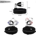 thumbnail image 2 of Dimmable LED Spotlights with Remote, Battery Operated Stick-On Mini Indoor Accent Lights for Art Display, 2 of 5